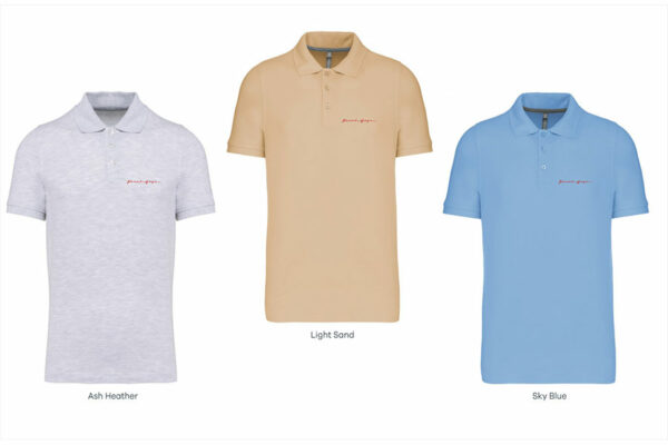 Polos KARIBAN Gris –Sable-Bleu azur Tailles : L-XL-XXL