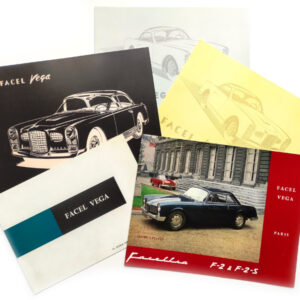 Catalogues publicitaires Facel Véga