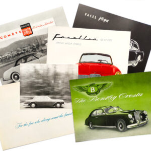 Catalogues publicitaires Facel Véga