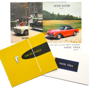 Catalogues publicitaires Facel Véga
