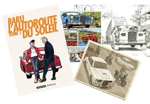 Les Facel Véga en bandes dessinées