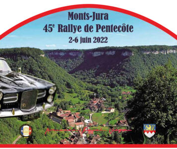 Plaque 45ème Rallye de Pentecote